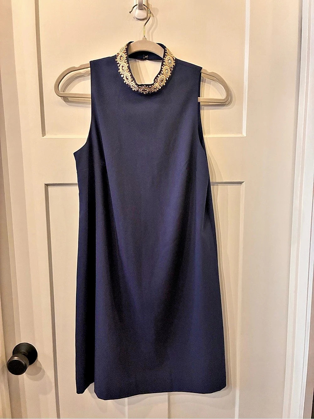 Lilly Pulitzer Embellished Neckline Mini Dress Size 4 Like New